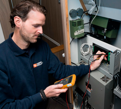 On Demand Service technician at work