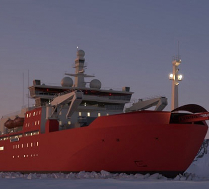 Australias Antarctic Supply Research Vessel