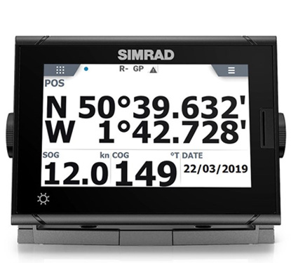 Simrad P3007 GPS front view