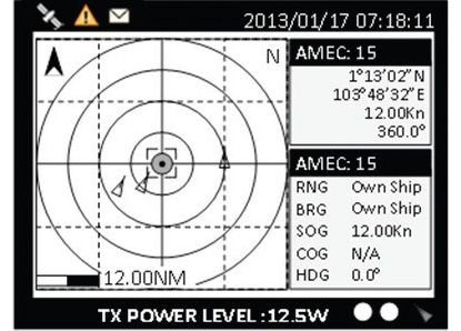 V5035 Radar view