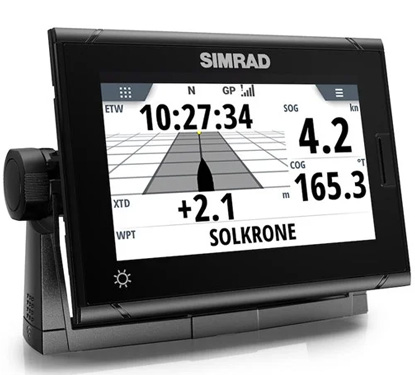 Simrad P3007 GPS left view