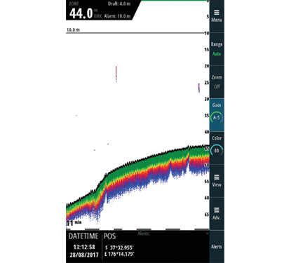 Simrad S3009 Screen